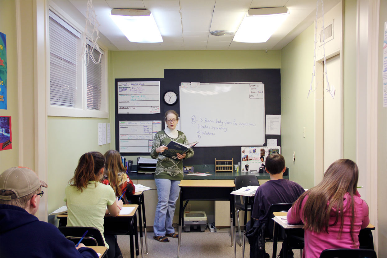 Dallas Learning Students in a classroom